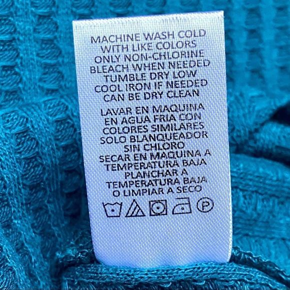 NWT Chaser Thermal Waffle Knit Hoodie Size S - Picture 10 of 11